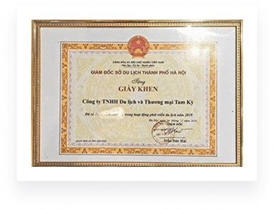 Hanoi Tourism Recognition Award