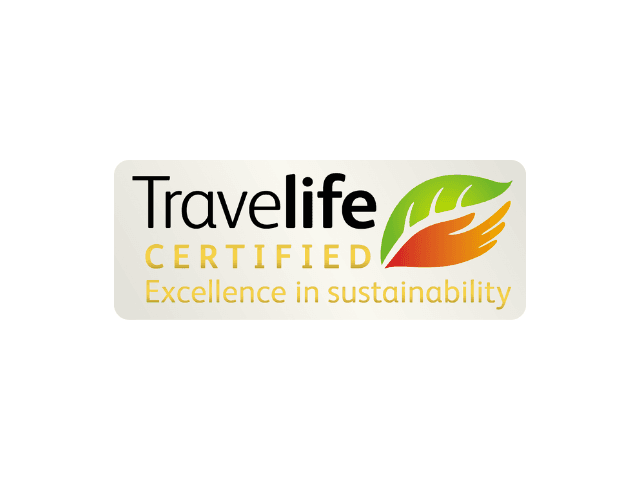 Travelife Certified sustainability award for Threeland Travel Asia