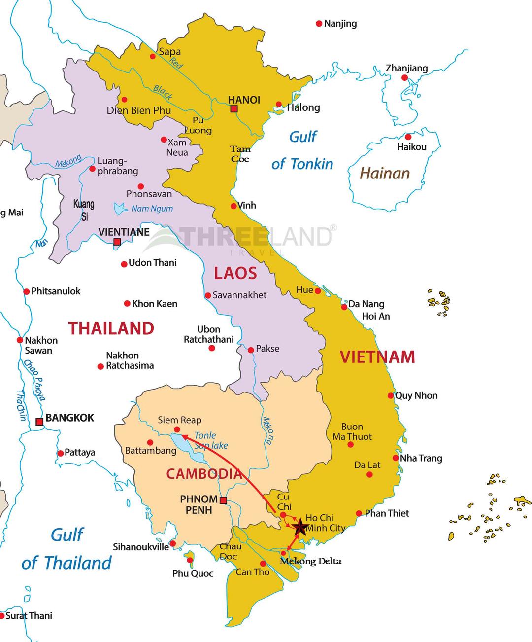SAIGON – SIEM REAP 5 DAYS