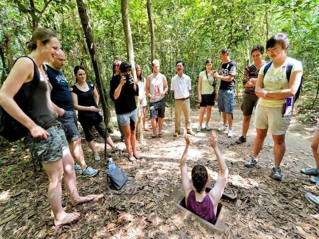 Cu Chi tunnels half-day deluxe private tour