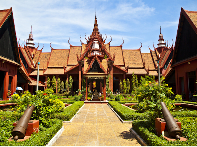 National museum in Phnom Penh