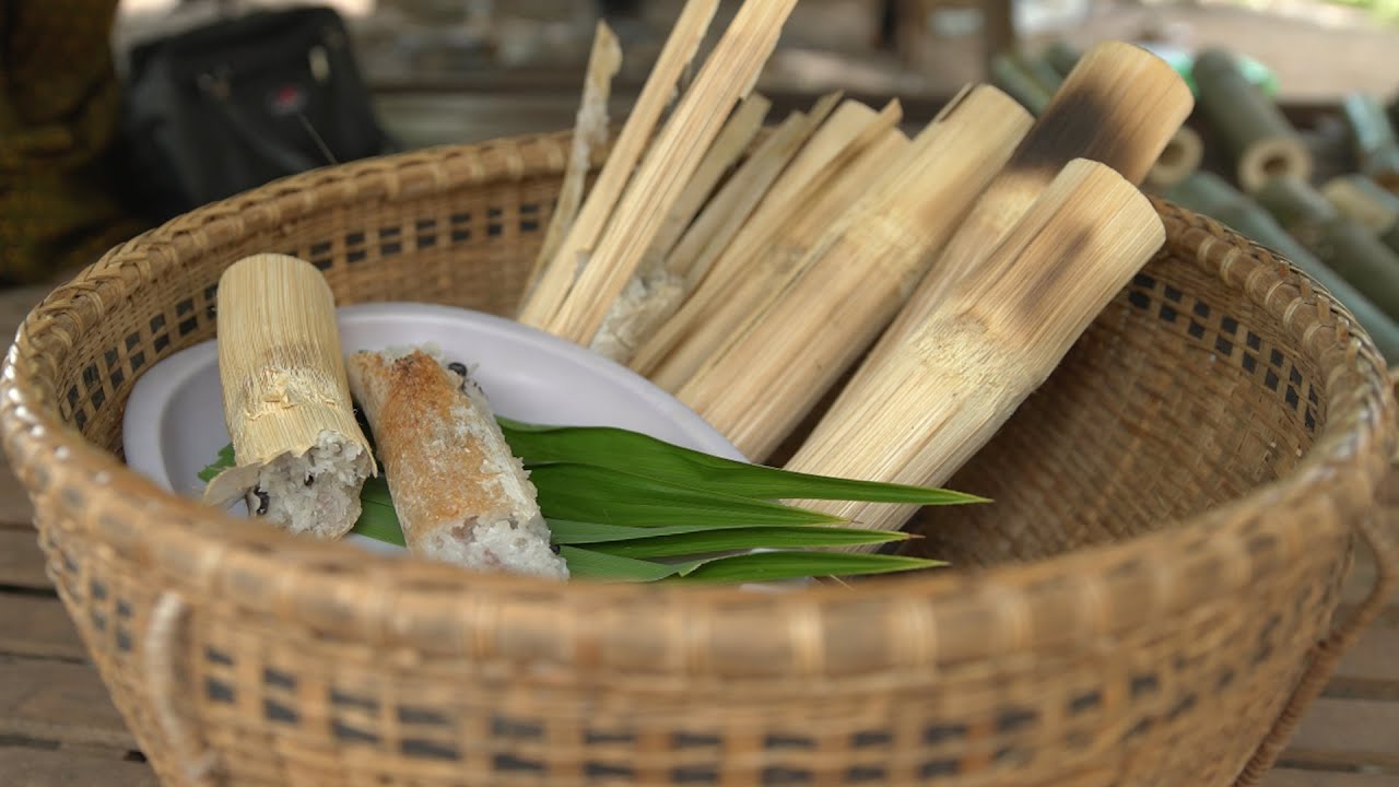 Bamboo Sticky rice Kralan