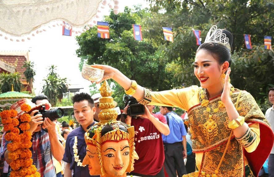 New Year Festival in Laos