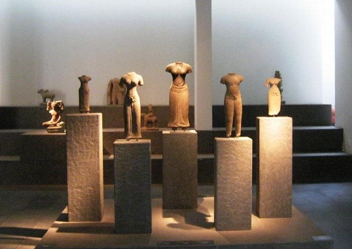Sculptures in Danang Museum