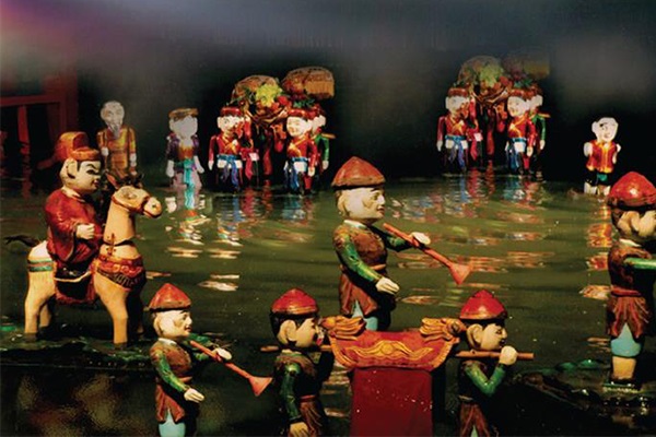 Water pupet show in Nha Trang