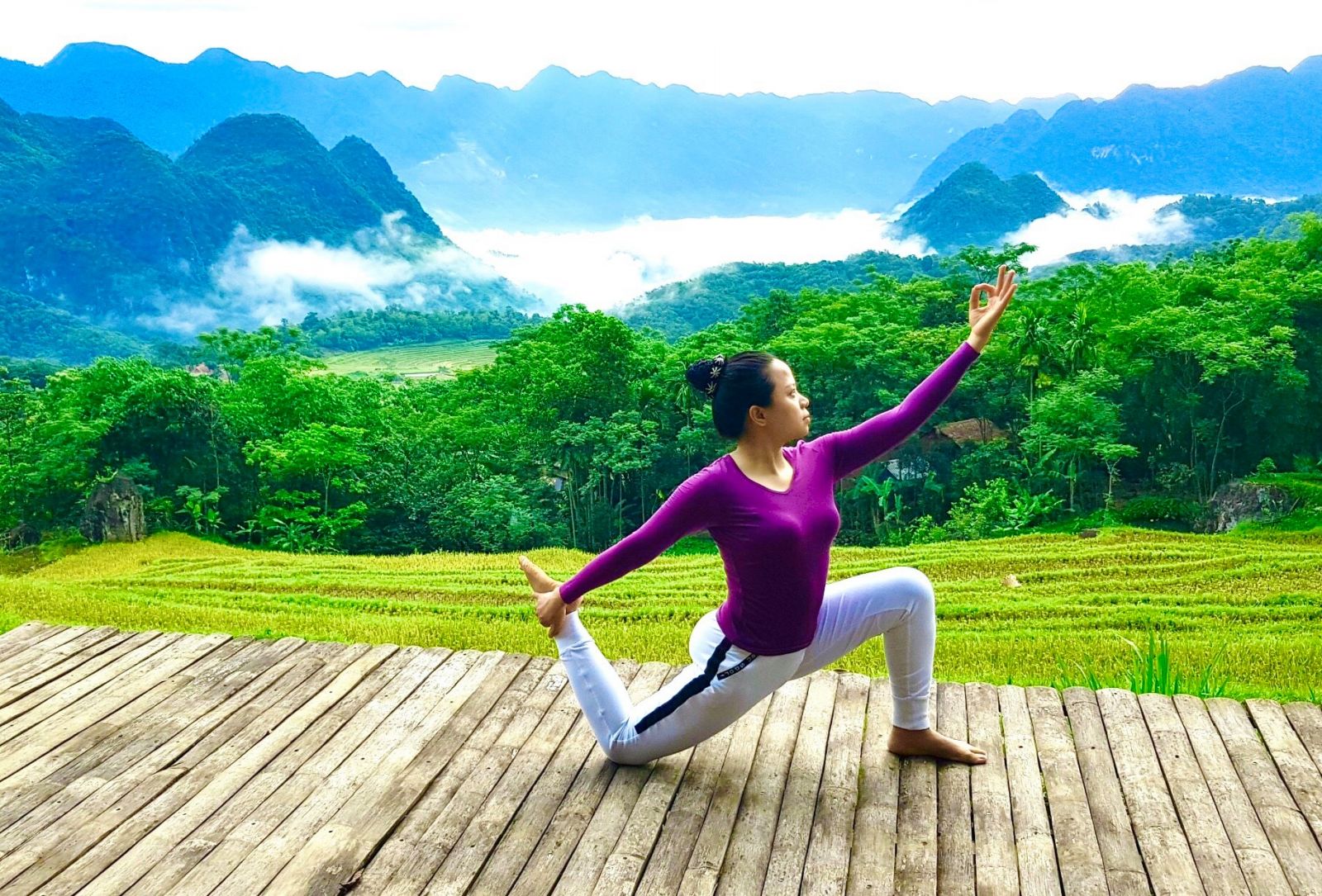 Do Yoga at Pu Luong Retreat, Vietnam