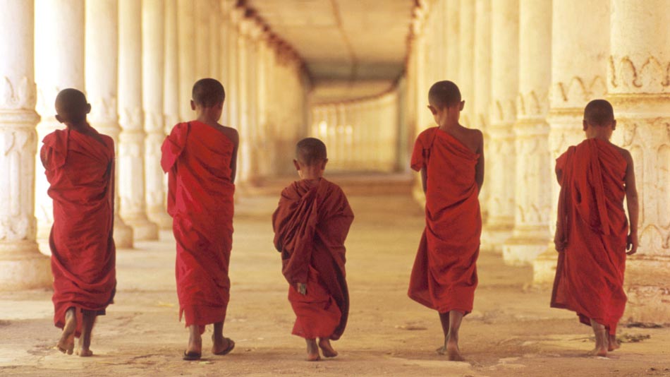 Myanmar-Monk