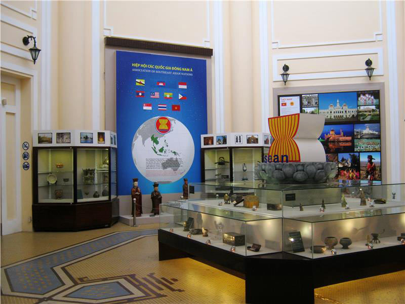 Inside the Museum of Vietnamese History