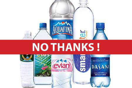 Let's ban single-use plastic bottles, nationwide!