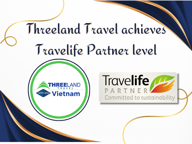 Threeland Travel achieves Travelife Partner level