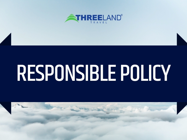RESPONSIBLE POLICY | THREELAND TRAVEL