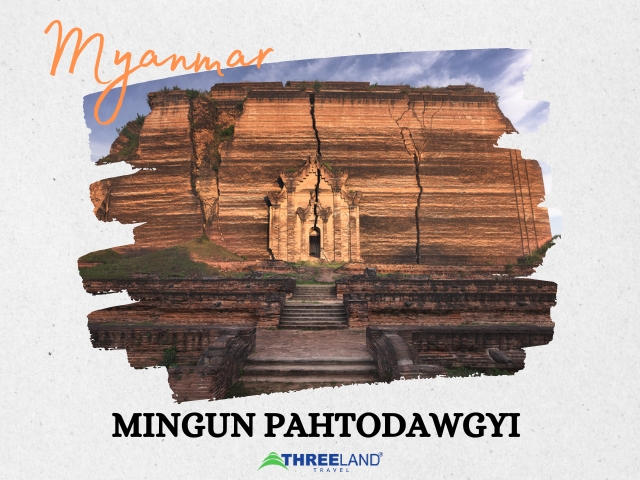 Mingun Pahtodawgyi - beautiful and mysterious ruins in Myanmar