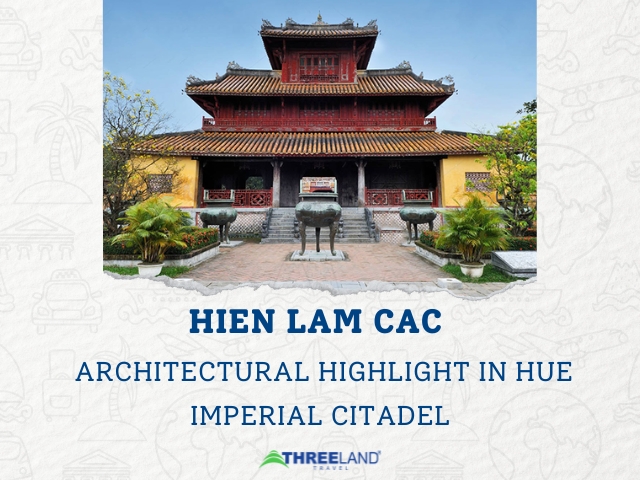 Hien Lam Cac - Architectural highlight in Hue Imperial Citadel