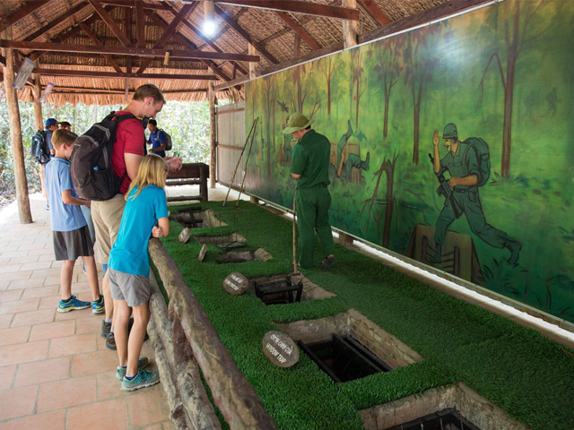 Half Day Tour To Cu Chi Tunnels