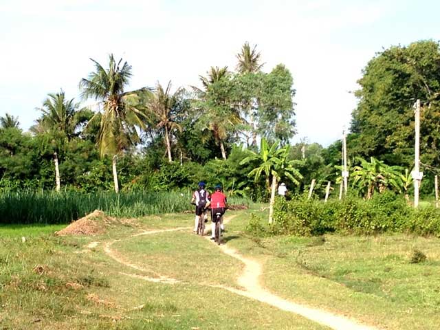 Cycling in the Mekong delta